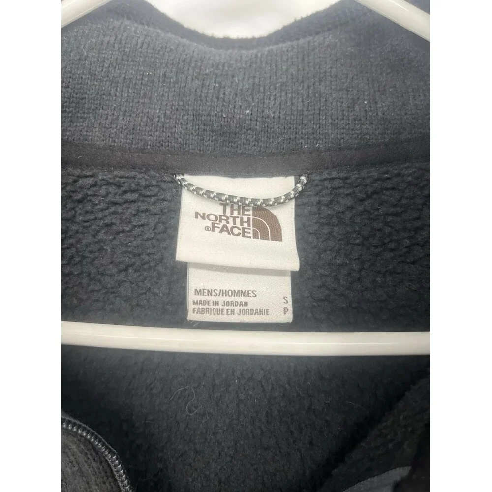 The North Face Men's‎ Black Gordon Lyons Full Zip Fleece Lined Jacket Size Small